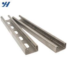 High Quality Manufactured c channel steel dimensions,Galvanized carbon Steel channel